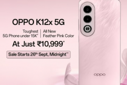 Oppo K12x 5G 羽粉配色在 Flipkart Big Billion Days 促销前夕在印度推出