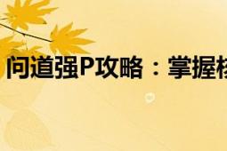 问道强P攻略：掌握核心策略，轻松战胜对手