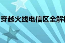 穿越火线电信区全解析：区域划分与游戏特点