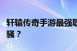 轩辕传奇手游最强职业解析：哪个职业独领风骚？