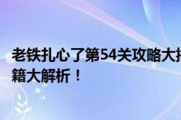 老铁扎心了第54关攻略大揭秘！——解锁难关，轻松通关秘籍大解析！