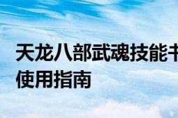 天龙八部武魂技能书详解：技能搭配、获取与使用指南