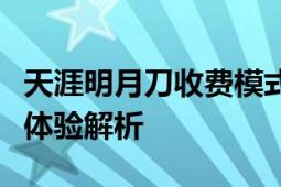 天涯明月刀收费模式详解：游戏内购买与免费体验解析